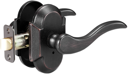 Riviera Sandcast Aged Bronze Curved Backplate