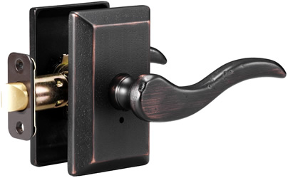 Riviera Sandcast Aged Bronze Square Backplate