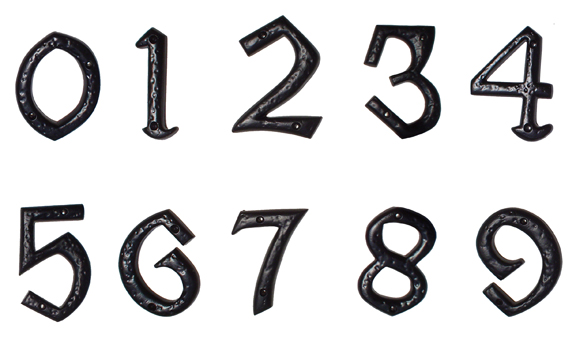 Black Iron Numbers